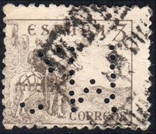 Guipúzcoa - Edi O 916 - Perforado "M.C." (Librería) - Gebraucht