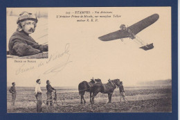 CPA Autographe > Signature Aviateur Aviation Prince De Nissole Collection COURTOIS Non Circulée Etampes - Aviators & Astronauts