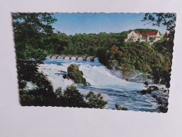 P2 Cp Suisse/Rheinfall Mit Schloss Laufen. Dachsen. - Andelfingen