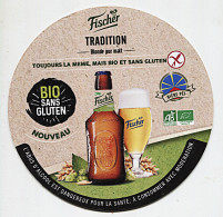 LA REUNION ️- Balise De Produit (plastique) / Bière FISCHER Tradition Sans Gluten (Réunion) Imp Recto & Verso - Posters