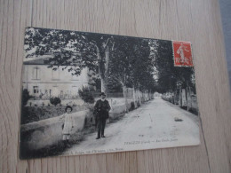 CPA 30 Gard Vergèze Rue Emile Jamais - Vergèze