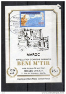 ETIQUETTES + TIMBRE OBLITERE - Hommage Aux Combattants - Briefmarken