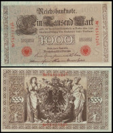 Allemagne GERMANY  1000 Reichsmark 1910  VF - Collections