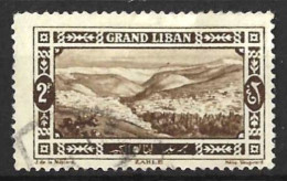Delcampe - LEBANON......" 1925.."....2p.......SG65.....BENT CORNER.....USED.... - Liban