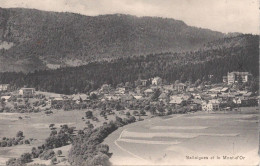 Ballaigues Et Le Mont D' Or ( Vue Générale Vue Panoramique ) - Cliché Peu Courant ! ( édit Marcel Deriaz ) - Ballaigues