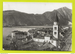 Tessin BISSONE Lago Di Lugano Voie Ferrée Eglise - Bissone