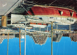 [-5%] FRANCE - La Grande Motte (Hérault) Immeubles - Les Bateaux - Colorisé - Vue Générale - Carte Postale Ancienne - Andere & Zonder Classificatie