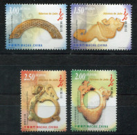 Delcampe - MACAO 1118-1121 Mnh - Jade - MACAU - Ungebraucht