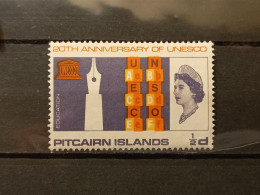 Delcampe - FRANCOBOLLI STAMPS PITCAIRN ISLANDS 1966 MNH** NUOVI 20 ANNI ANNIVERSARY UNESCO - Pitcairninsel