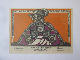 Germany/Allemagne 50 Pfennig 1921 Grabow Notgeld UNC - Collections
