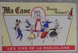 Buvard Vin  Les Vins De La Marjolaine Ma Cave - F