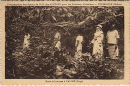 Delcampe - PC MISSIONARIES PALIME DANS LA BROUSSE TOGO (a28048) - Togo