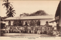 Delcampe - PC MISSIONARIES AGU EGLISE TOGO (a28041) - Togo