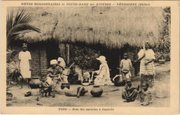 Delcampe - PC MISSIONARIES SOIN DES MALADES A DOMICILE TOGO (a28029) - Togo