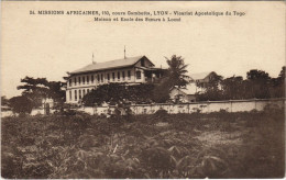 Delcampe - PC MISSIONARIES LOME MAISON ET ECOLE DES SOEURS TOGO (a28014) - Togo