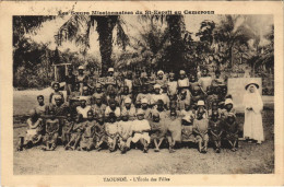 Delcampe - PC MISSIONARIES YAOUNDE ECOLE DES FILLES CAMEROON (a27985) - Kamerun