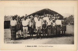 Delcampe - PC MISSIONARIES MBO UNE NOCE DE 19 MARIAGES CAMEROON (a27980) - Kamerun