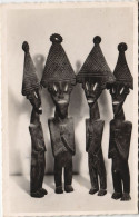 Delcampe - PC FOUMBAN STATUETTES BAMOU CAMEROON (a27969) - Kamerun