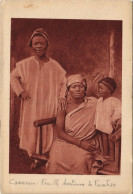 Delcampe - PC FOUMBAN FAMILLE CHRETIENNE CAMEROON ETHNIC TYPE (a27967) - Kamerun