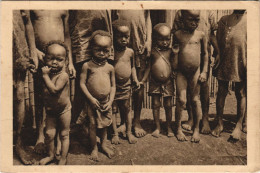 Delcampe - PC LAMBARENE ENFANTS GABON ETHNIC TYPE (a27927) - Gabun