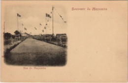 Delcampe - PC SOUVENIR MAYUMBA RUE GABON (a27917) - Gabun