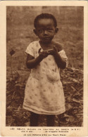 Delcampe - PC MISSIONARIES 4 YEARS OLD GABON ETHNIC TYPE (a27903) - Gabun