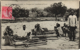 Delcampe - PC TRANSPORT DU CAOUTCHOUC FRENCH GUINEE AFRICA (a25627) - Französisch-Guinea