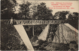Delcampe - PC FORTIER CHEMIN DE FER PONT DE KAMAKOURE FRENCH GUINEE AFRICA (a25621) - Französisch-Guinea