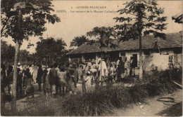 Delcampe - PC BOFFA LES ENFANTS DE LA MISSION CATHOLIQUE FRENCH GUINEE AFRICA (a25623) - Französisch-Guinea