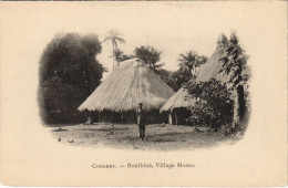 Delcampe - PC CONAKRY BOULBINE VILLAGE MOMO FRENCH GUINEE AFRICA (a25606) - Französisch-Guinea