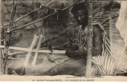 Delcampe - PC BOKE UN INDUSTRIEL DE LA LOCALITE FRENCH GUINEE AFRICA (a25597) - Französisch-Guinea