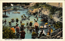 Delcampe - PC PHILIPPINES, WASH DAY, Vintage Postcard (b19076) - Philippinen