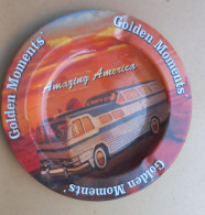 Cendrier Decor De Bus -métal Golden Moments Amazing America - Metal