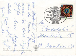 69371 - Bund - 1978 - 40Pfg Katholikentag '78 EF A AnsKte SoStpl MÜNCHEN - OKTOBERFEST -> Mannheim - Beers