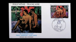 CL, FDC, Premier Jour, Tahiti, Papeari-Tahiti, 15 Mars 81, 1981, Paul Gauguin, Et L'or De Leur Corps - Tahiti