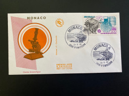 Delcampe - Enveloppe 1er Jour "25e Anniversaire De La Création Du Centre Scientifique" 23/05/1985 - 1474 - MONACO - FDC