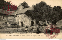 Delcampe - 29 SAINT HERBOT - ANCIEN CHATEAU DU RUQUEC - Saint-Herbot