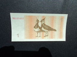LITHUANIE : 1 (TALONAS) 1992   P 39     NEUF - Lithuania