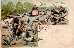 Thiele, Arthur Fahrrad Gänse Verlag Ottmar Zieher I-II Cycles - Thiele, Arthur