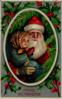 WEIHNACHTSMANN - Prägelitho I-II - Other & Unclassified