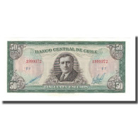 Billet, Chile, 50 Escudos, KM:140b, NEUF - Chile