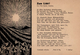 Politik Antivaschistische Vereinigung WASSERBURG Rücks. Einladung Zur Mitgliederversammlung Mit Unterschrift I-II - Events