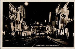 WK II Saarabstimmung Neunkirchen Im Festschmuck 1935 I-II - War 1939-45