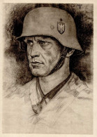 Willrich, Wolfgang Soldaten-Kopf Mit Seltenen Kroatischen Zudruck I-II - War 1939-45
