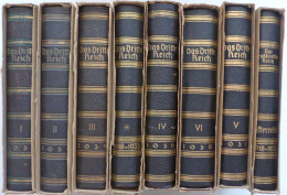 Buch WK II Partie Von 8 Büchern Das Dritte Reich Band I. -VI. 1933-1938 Plus 2 Zusatzbänder Die Kampfjahre 1918-1933 Und - 5. World Wars