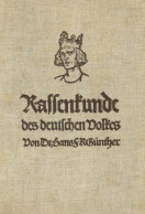 Buch WK II Rassenkunde Des Deutschen Volkes Hrsg. Dr. Günther, Hans J.F. Lehmanns Verlag 1933 München 14. Auflage 509 S. - 5. World Wars
