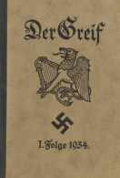 Buch WK II Taschenbuch Der Greif I. Folge 1934 Soldatenlieder Verlag Karl Hochstein Heidelberg 48 S. II - 5. World Wars