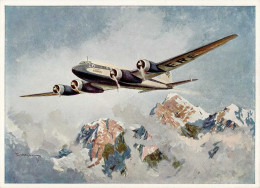 FOCKE-WULF CONDOR über Den Alpen - Künstlerkarte Sign. Matejko I - Other & Unclassified