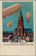 ILA Frankfurt A.M. 1909 Grußkarte I-II - Airships