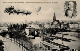 ILA Frankfurt A.M. 1909 Zeppelin Ballon I-II Dirigeable - Airships
